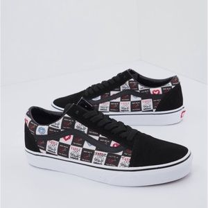Vans Love Letter Old School (Back/True White) men’s size 11.5
